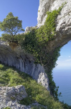 Cantabria, Liendo Belediyesi, rock Ojo del Diablo - Devils göz, Sahile bakan denilen oluşumu