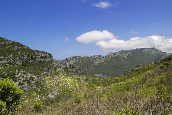 Cantabria Liendo Elhelyezkedik Gyalogtúra Útvonal Monte Bagó Obrusánszki Környéke — Stock Fotó