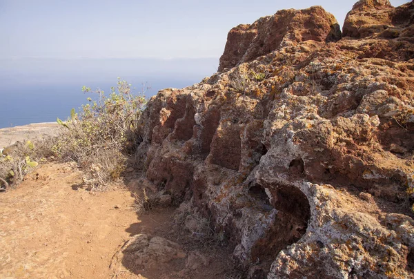 Gran Canaria Tagoror Del Gallego Wykopaliska Archeologiczne Północnej Części Wyspy — Zdjęcie stockowe
