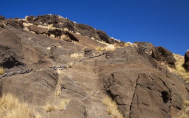 Gran Canaria, Ekim, vadi Agaete rota San Pedro - Puerto de las Nieves, işaretleyici hiking manzaralar