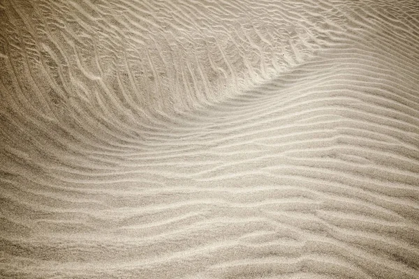 Sand Wind Pattern Dune Surface Dunes Maspalomas Gran Canaria — Stock Photo, Image