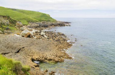 Comillas, Cantabria çevresindeki manzara