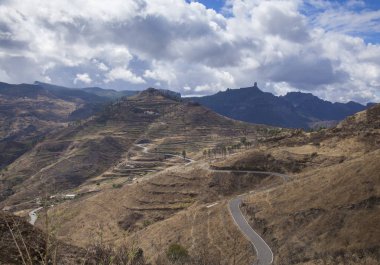 Gran Canaria, Ekim, Las Huelva'daki - adanın en yüksek alanlarda