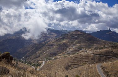 Gran Canaria, Ekim, Las Huelva'daki - adanın en yüksek alanlarda