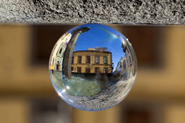 Foto Podróże Las Palmas Gran Canaria Stare Miasto Plaza Del — Zdjęcie stockowe