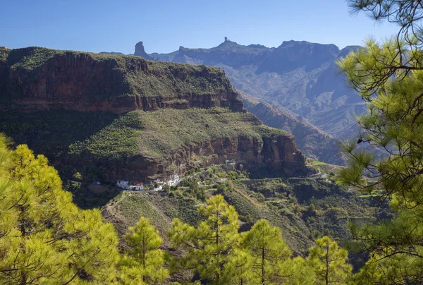 Gran Canaria, Aralık, mağara Acusa kompleksi