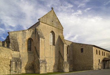 Abbey Santa Maria La gerçek de Las Huelgas Burgos, Spains kapatın.