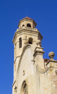 Ana kilisede Calella, Santa Maria de la Calella, Katalonya, İspanya,