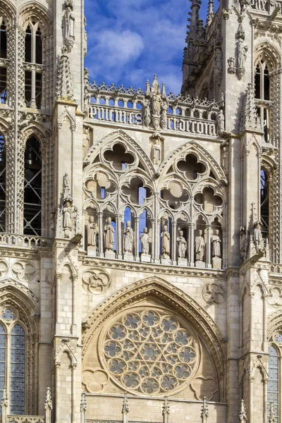 Indrukwekkende Kathedraal Van Saint Mary Van Burgos Spanje — Stockfoto