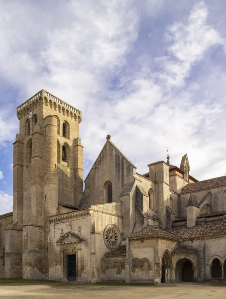 Abadia Santa Maria Real Las Huelgas Perto Burgos Espanha — Fotografia de Stock