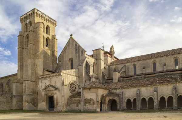 Abadía Santa Maria Real Las Huelgas Cerca Burgos España — Foto de Stock