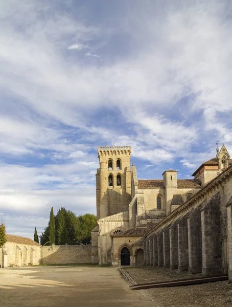 Abadía Santa Maria Real Las Huelgas Cerca Burgos España —  Fotos de Stock