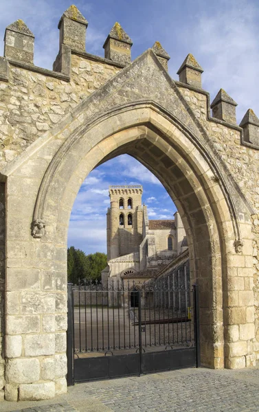 Abadia Santa Maria Real Las Huelgas Perto Burgos Espanha — Fotografia de Stock