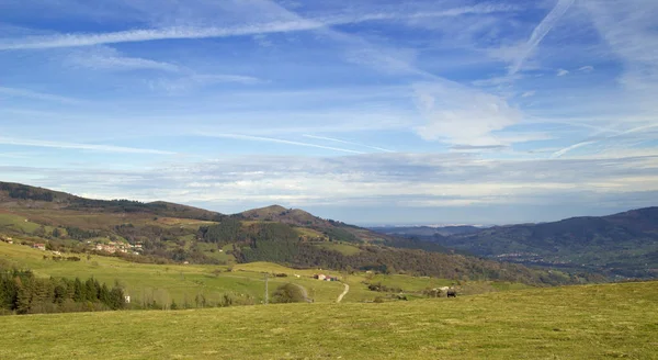 Cantabria View Hiking Path Monte Cilda Santander Far Distance — Stock Photo, Image