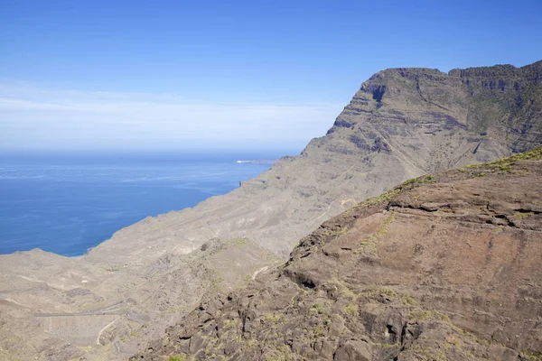 Gran Canaria Januari Uitzicht Vanaf Het Pad Ruta Del Cartero — Stockfoto