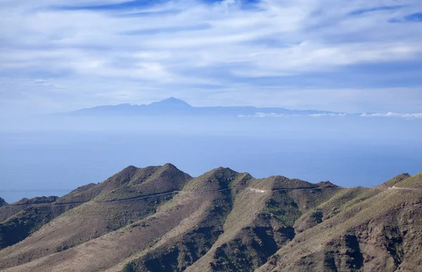 Gran Canaria January Views Hiking Path Ruta Del Cartero Postman — Stock Photo, Image