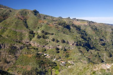 Gran Canaria, Ocak, görüntülemek Vadisi dik vadi Barranco del and, Valsendero