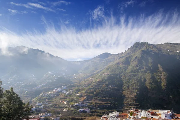 Gran Canaria Januar Blick Über Das Tal Barranco Las Lagunetas — Stockfoto