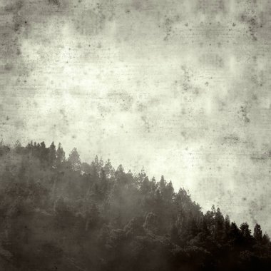 şık eski Kağıt arka plan, kare, Gran Canaria manzara ile dokulu