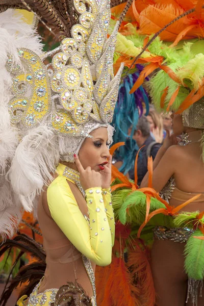 Las Palmas Carnival al sol — Stock Photo, Image