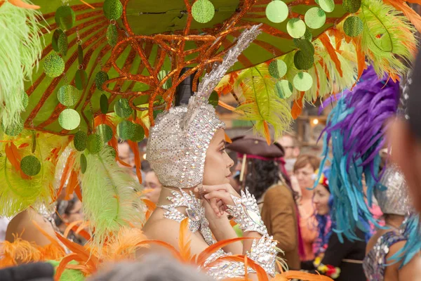Las Palmas Carnival al sol — Stock Photo, Image