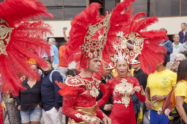 Las Palmas Carnival al sol — 스톡 사진