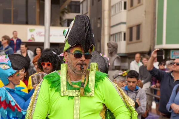 Las Palmas Carnival al sol — Stock Photo, Image