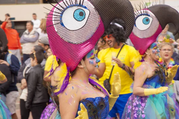 Las Palmas Carnaval sol — Fotografie, imagine de stoc