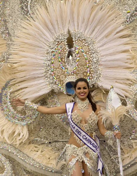 Las Palmas största karneval parad — Stockfoto