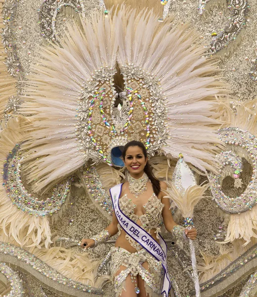 Parata principale del carnevale di Las Palmas — Foto Stock