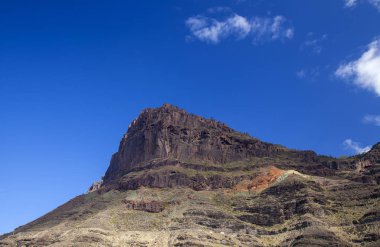 Gran Canaria, Mart, çok renkli tabakaları Azulejos şaşırtıcı