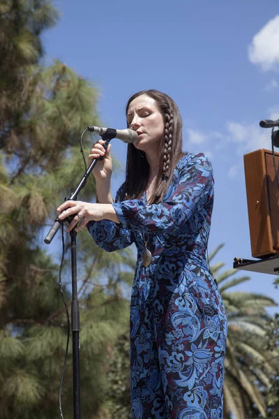 Julie Fowlis y su banda — Foto de Stock