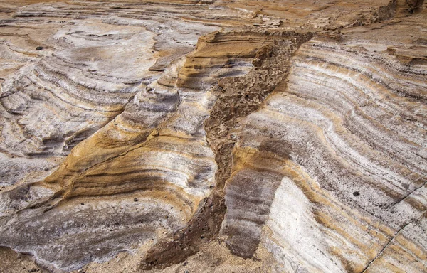 Texturas de praia, El Confital praia — Fotografia de Stock