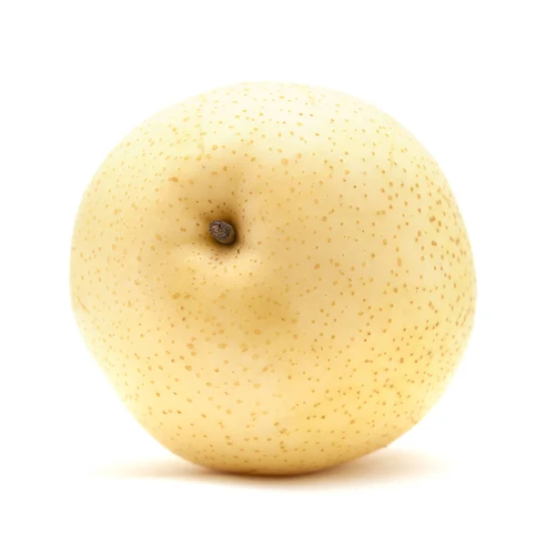Asian pear fruit isolated on white — Stock Photo, Image