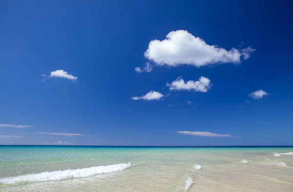 Stranden Fuerteventura, Kanarieöarna, Playa del Matorral — Stockfoto