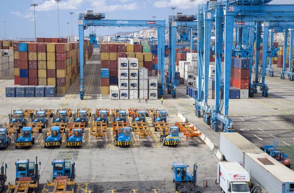 Port przemysłowy Las Palmas — Zdjęcie stockowe