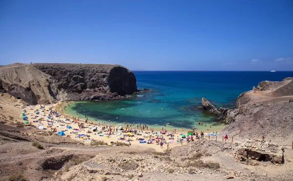 Lanzarote, Playas de Papagayo — Fotografia de Stock