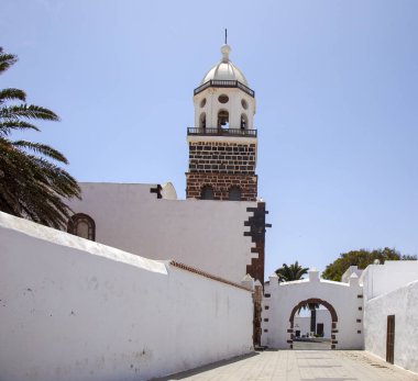 Lanzarote üzerinde Teguise şehir
