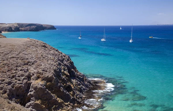 Lanzarote, Playas de Papagayo — Fotografia de Stock