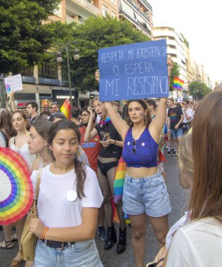 Valencia Gay gurur geçit töreni