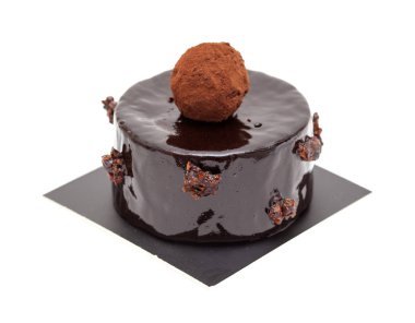 Küçük bireysel kremalı pasta.