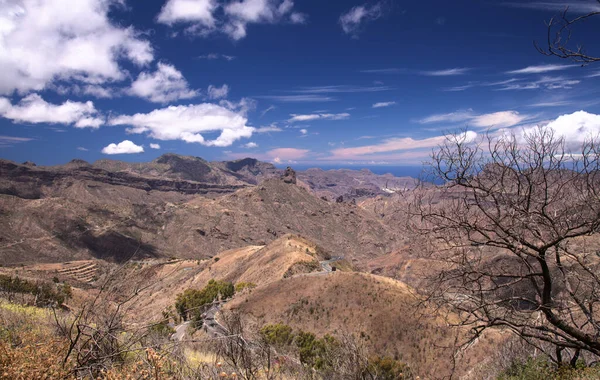 Gran Canaria Landschaft Des Zentralen Teils Der Insel Las Cumbres — Stockfoto