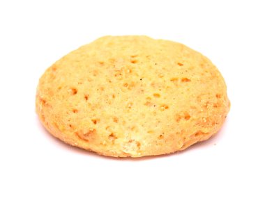 Badem kurabiyeleri, Tejeda köyünün spesiyali, Gran Canaria, Kanarya Adaları, beyaz arka plan