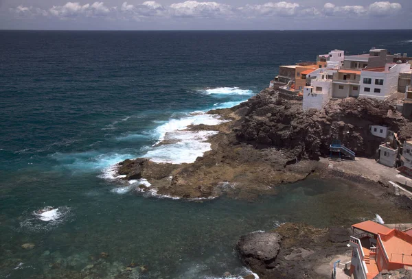 Gran Canaria Steep Coast Galdar Minucipality North West Island — Stock Photo, Image