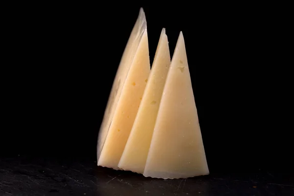 Сыр Испании Черной Доске — стоковое фото