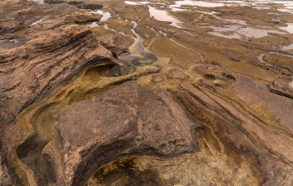 Gran Canaria Textures Rochers Plage Confital Bord Las Palmas — Photo