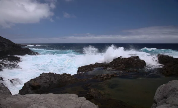 Costa Norte Gran Canaria Islas Canarias Zona Banaderos —  Fotos de Stock