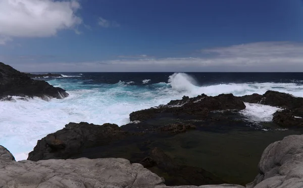 大加那利群岛 加那利群岛 巴纳德罗斯沿海地区北岸 — 图库照片