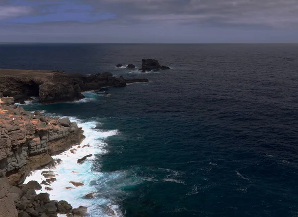 Gran Canarias Norra Kust Kanarieöarna Banaderos Kustområde — Stockfoto