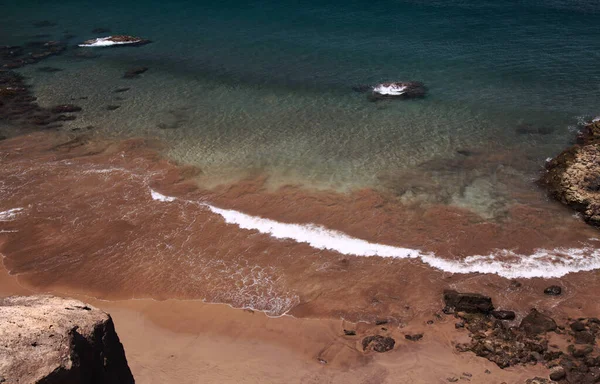 Gran Canaria Nın Kuzey Batı Kıyısı Kanarya Adaları Sardina Del — Stok fotoğraf